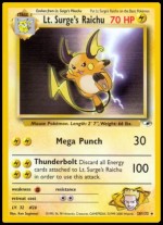 Lt Surge's Raichu