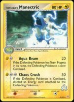 29/95 Team Aqua's Manectric