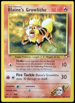 35/132 Blaine's Growlithe