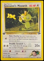 43/132 Giovanni's Meowth