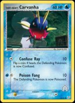 47/95 Team Aqua's Carvanha