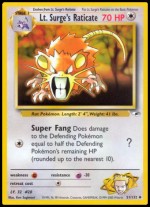 51/132 Lt. Surge's Raticate