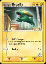 53/95 Team Aqua's Electrike