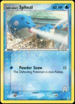 56/95 Team Aqua's Spheal