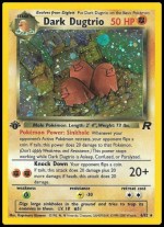 6/82 Dark Dugtrio