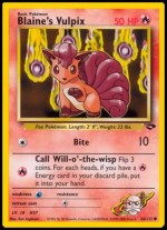 66/132 Blaine's Vulpix