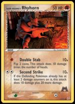 67/95 Team Magma's Rhyhorn