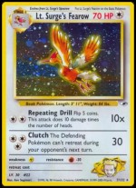 7/132 Lt. Surge's Fearow