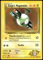 80/132 Lt Surge's Magnemite