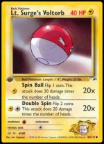 84/132 Lt Surge's Voltorb
