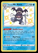SV021/SV122 Galarian Mr Rime