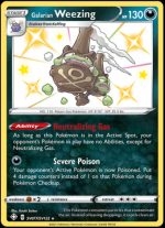 SV077/SV122 Galarian Weezing