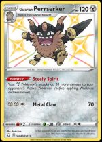 SV087/SV122 Galarian Perrserker