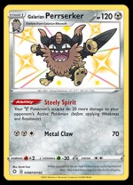 SV087/SV122 Galarian Perrserker